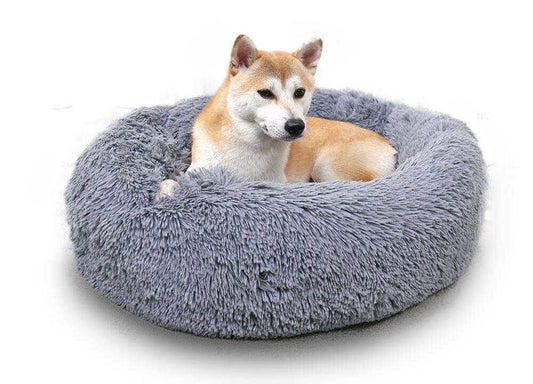 donut dog bed